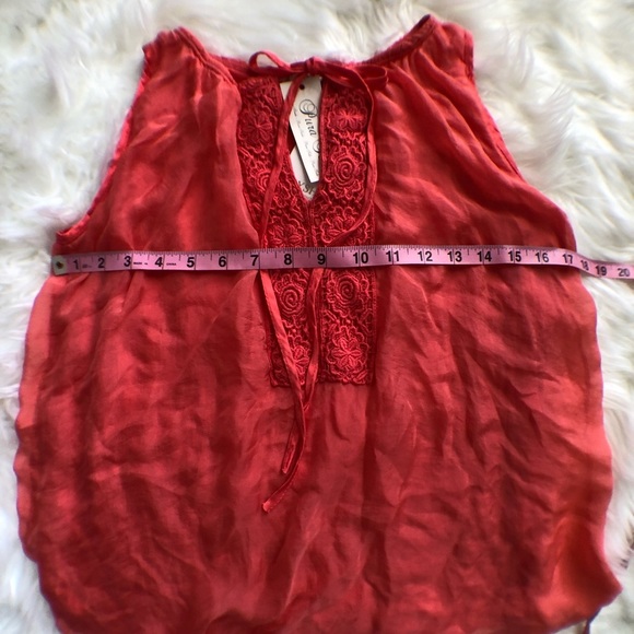 Coral - Flowy top - Picture 3 of 7